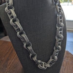 Upcycled pop tab necklace